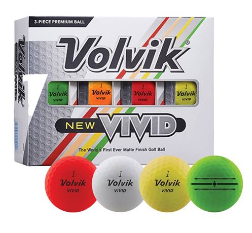 Volvik Golf Balls – Bola Matte Finish #1 di Golf